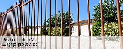 Pose de cloture 83 Var Elagage pro service