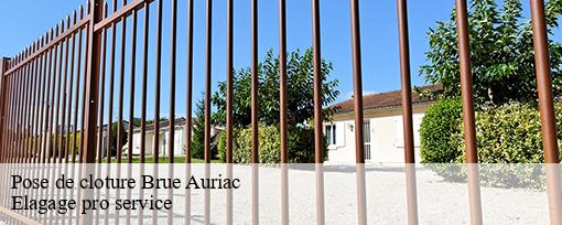 Pose de cloture  brue-auriac-83119 Elagage pro service